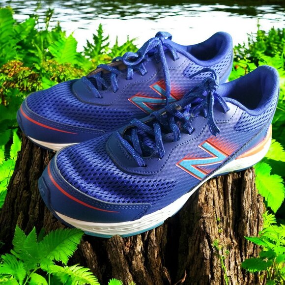 New Balance 680 V6 Men's Size 6.5 Blue Athletic Running Shoes 11704 - Picture 4 of 8